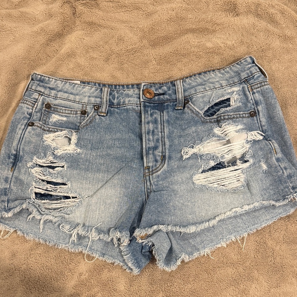 American Eagle Distressed Denim Women Shorts